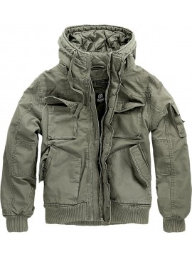 Brandit jacket with hood Bronx olive