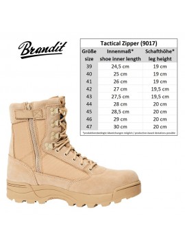 Brandit Tactical Zipper boots