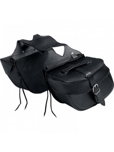 QBAG leather saddlebag pair 08