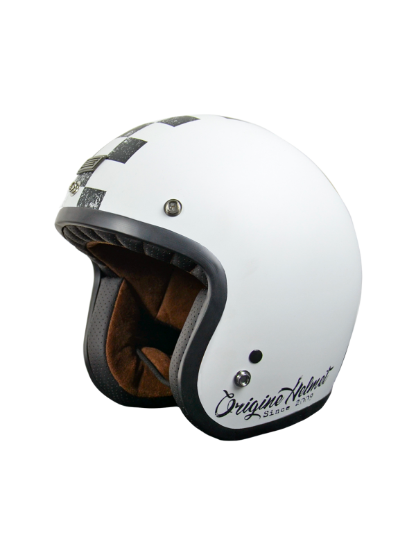 ORIGINE jet helmet Primo Scacco White